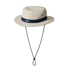 Yeti Boonie Hat Tan Navy Smal Medium