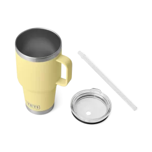 Yeti Rambler Tumbler 35 oz Mug with Straw Daybreak Yellow