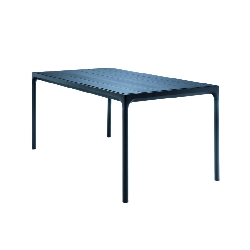 Houe - Four 160 Black/Black & Click 7 Piece Dining