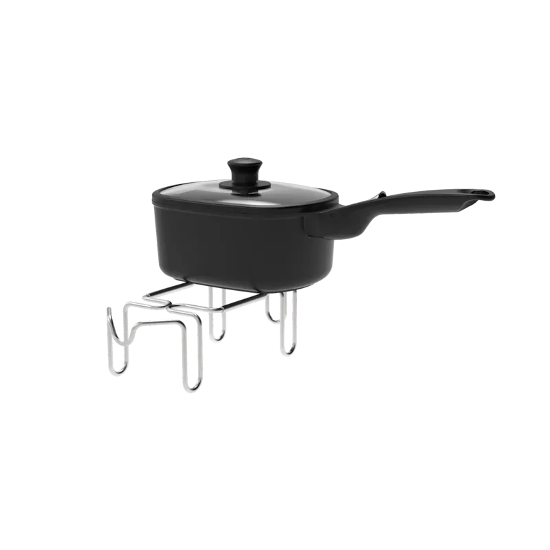 Weber - Classic - Baby Q Saucepan & Trivet Set - Suits Q1000/Q1200