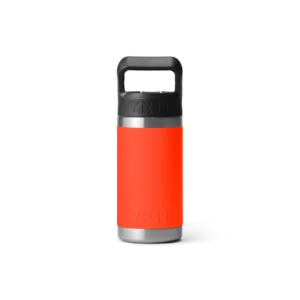 Yeti rambler 12 oz junior straw cap bottle solar flare