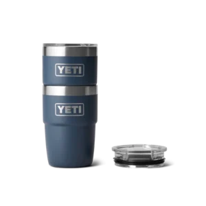 Yeti Rambler 8 oz stackable cup with durasip ceramic lining Navy