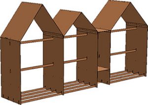 RB73 Wood Storage