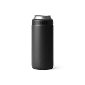Yeti Rambler Colster Slim Can Cooler 355ml Black