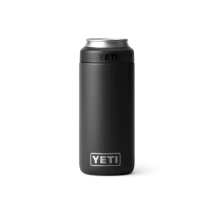 Yeti Rambler Colster Slim Can Cooler 355ml Black