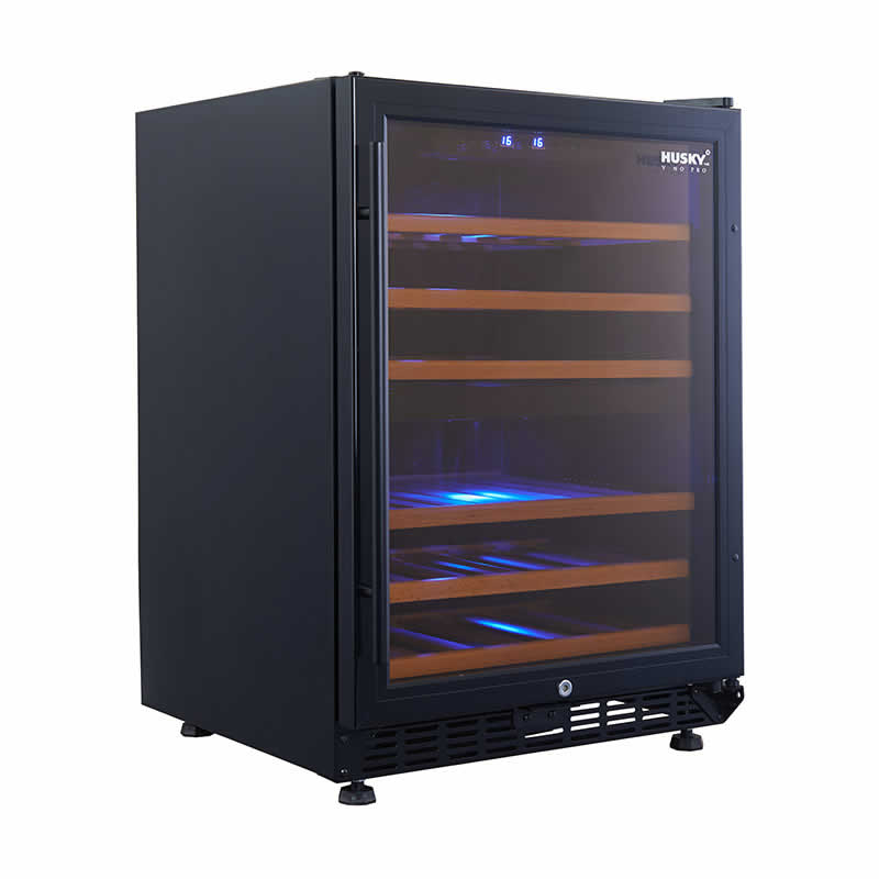 Husky - 154L Dual Zone Wine Fridge
