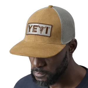 Yeti Steer Flat Brim Hat Ochre