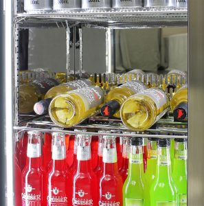 Rhino – ENVY 1 Door Alfresco Bar Fridge – Right Hinged ENV1R-SS 6