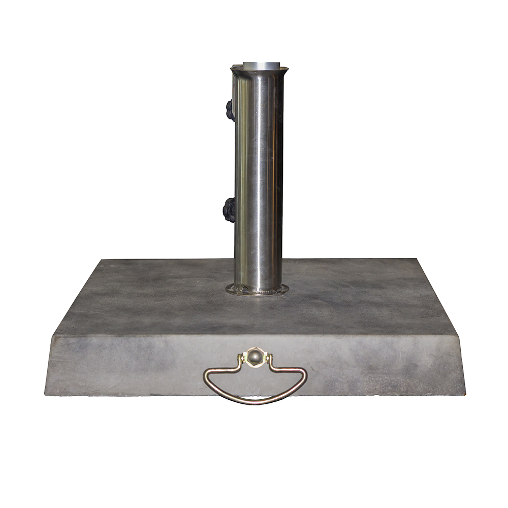 Shelta - Extra Large Concrete Base 40kg - Suit 360-420 Umbrellas - Grey