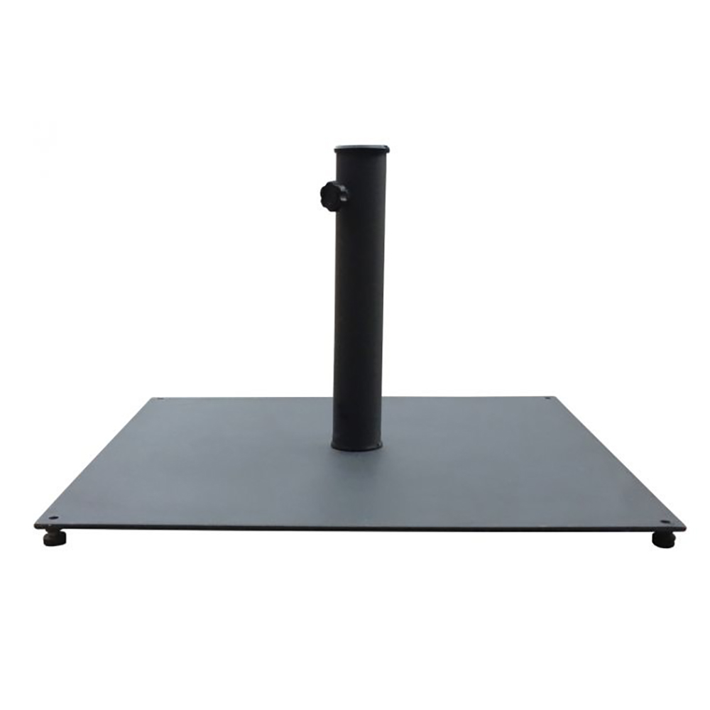 Shelta - Deluxe Steel Centrepost Umbrella Base - Medium 16kg - Suit 300-400cm Umbrellas - Charcoal