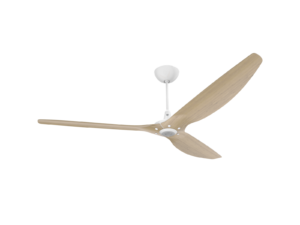 Big Ass Fans Haiku 213cm Universal Mount White Natural Bamboo