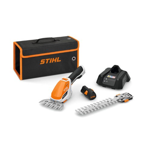 Stihl - AS - Battery Pruners & Trimmers - HSA 26 - KIT - Supplied with carry case, battery, charger, grass blade & shrub blade