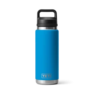 Yeti Rambler 26 oz Bottle with Chug Cap Big Wave Blue