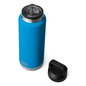 Yeti Rambler 46 oz Bottle with Chug Cap Big Wave Blue